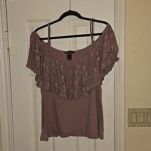 2 Xl Cold shoulder top